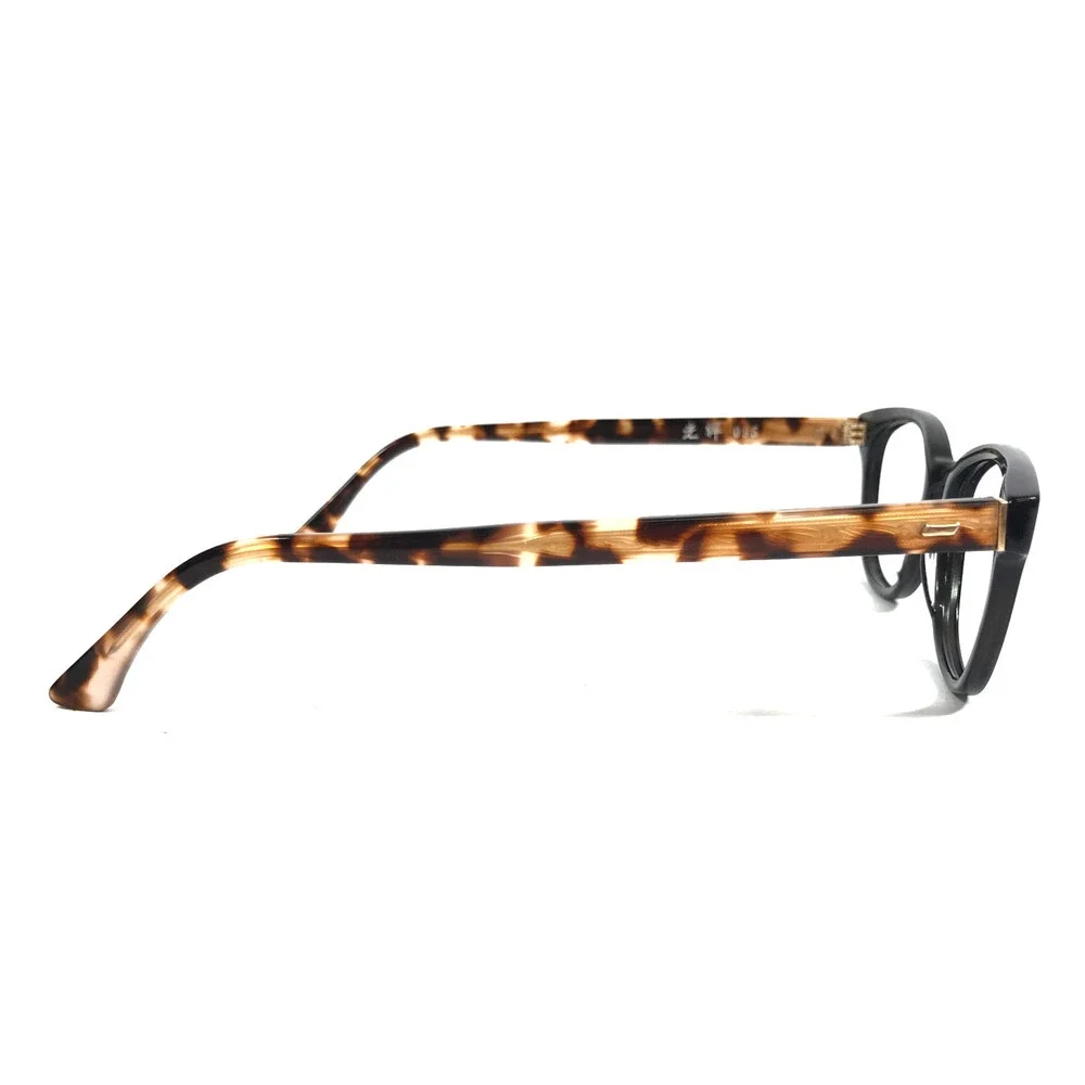 Masunaga Eyeglasses Frames 095 Black Tortoise Cat Eye Full Rim 46-19-145